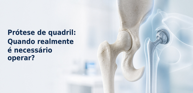 Prótese de quadril: Quando operar?