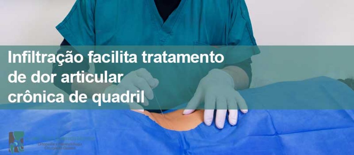 Conheça procedimentos minimamente invasivos, conhecidos como infiltração, que ajudam a diminuir incômodo ou no pré-operatório.